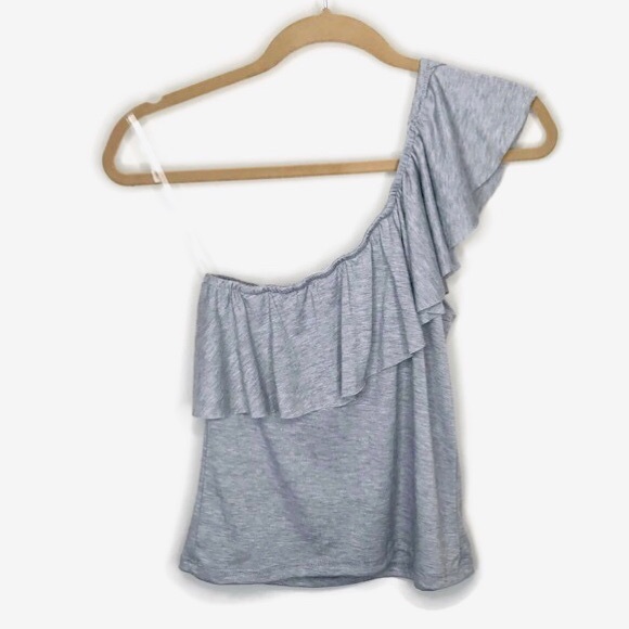 Full Tilt • One Shoulder Ruffle Top Size Small - Picture 5 of 7
